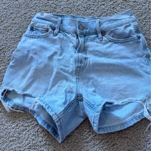 American Eagle Outfitters Light Blue Jean Shorts